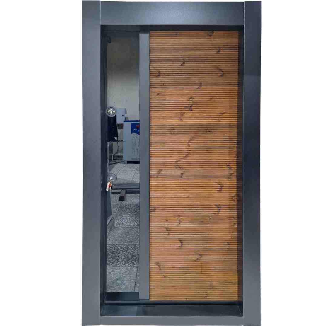 درب ضد سرقت ترموود مدرن برای هوای باز کد114