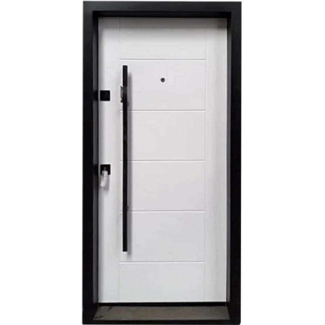 مدل درب ضد سرقت سفید مدرن کد 108