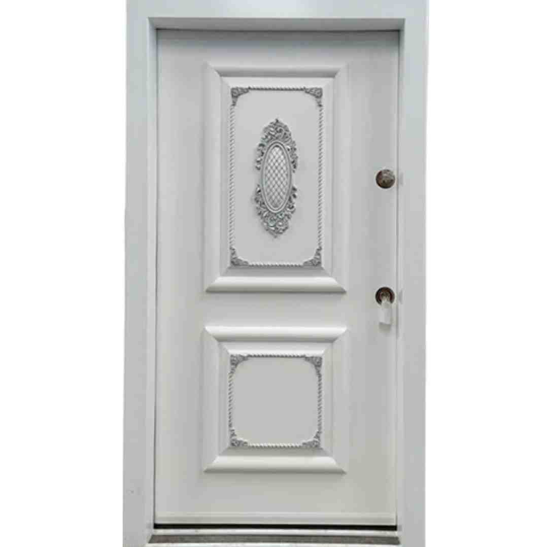 درب ضد سرقت لوکس سفید کد 121