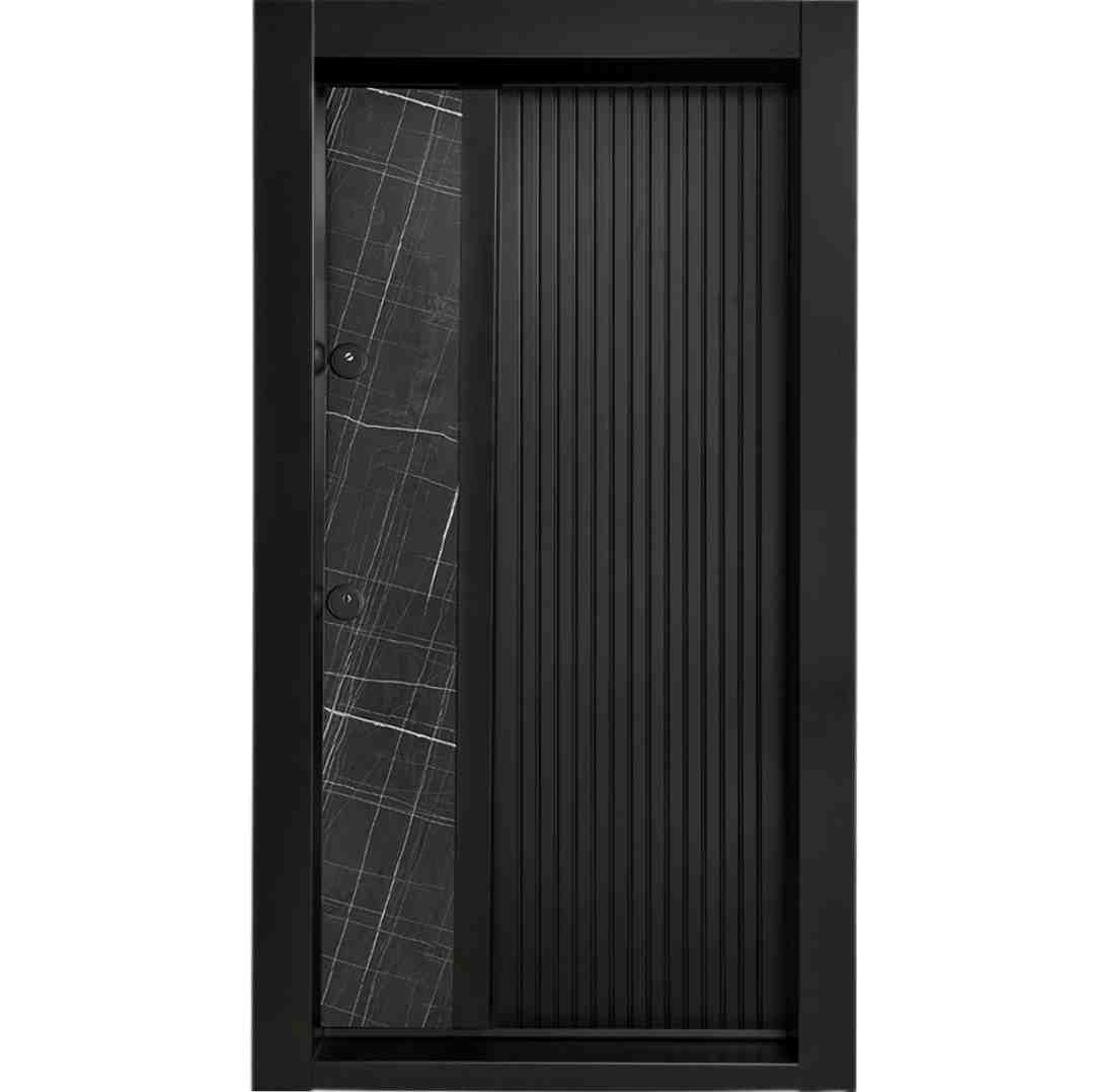 درب ضد سرقت رویه فلز و سنگ اس پی ال کد 116