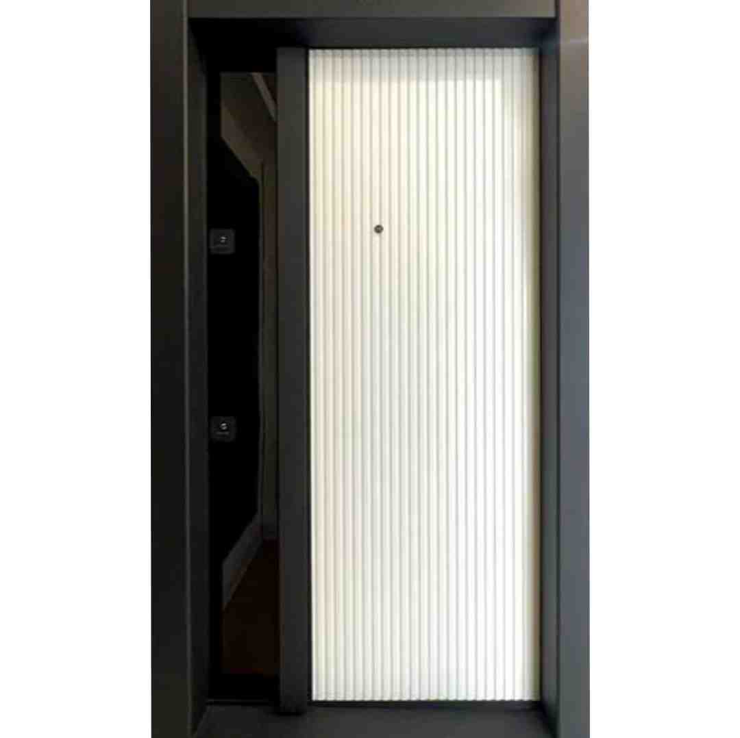 درب ضد سرقت شیشه خور مدرن کد 100